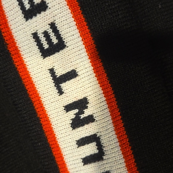 New Hunter Black Unisex Fleece Lined Beanie - Picture 5 of 10